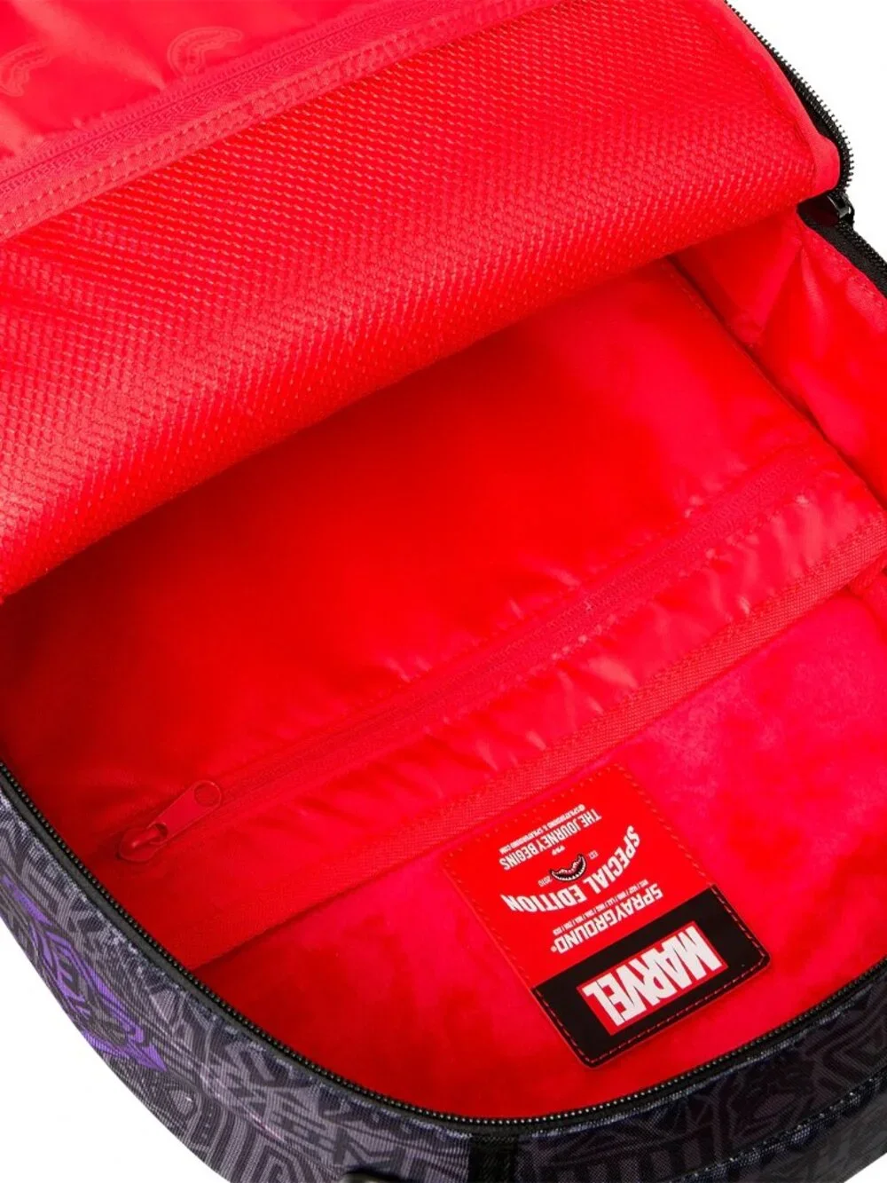 BLACK PANTHER OFFICIAL COLLAB - NEVER BACK DOWN BACKPACK SPRAYGROUND